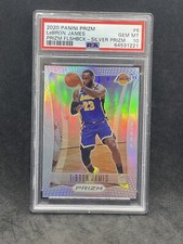 2020 Panini Prizm Flashback Silver #6 Lebron James PSA 10
