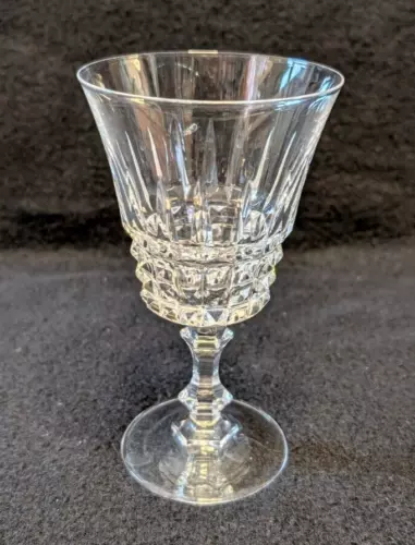 Vintage Cristal d'Arques-Durand Tuileries Villandry 4 Oz 5.25" Wine Glass France