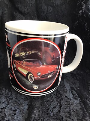 Corvette 1957 Collectors Mug Classics Collection Enesco 12 oz | eBay