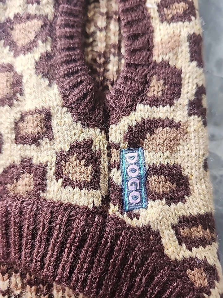 Moletom com capuz DOGO estampa de leopardo para cachorro pequeno - Imagem 2 de 4