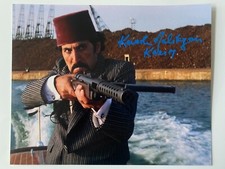 KEVORK MALIKYAN In Person Signed Autograph 20x25cm Indiana Jones