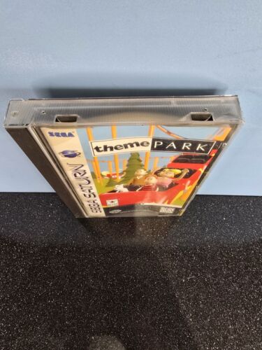 Theme Park - Sega Saturn Video Game USA NTSC Complete With Manual 1995 - Picture 2 of 16