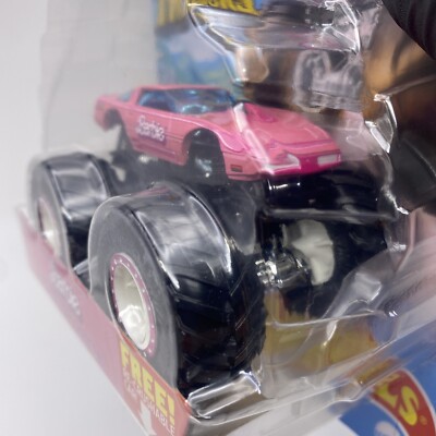 Hot Wheels 2021 Monster Trucks Pink Barbie Monster 'Vette | eBay