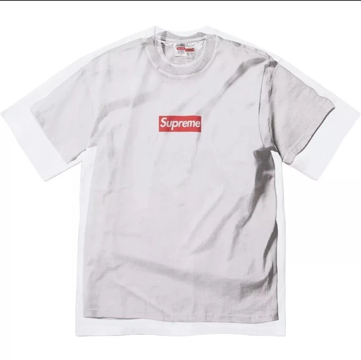 Tee shirt blanc Supreme x MM6 Maison Margiela Box logo taille XL (SS24KN49) LIRE DESC.