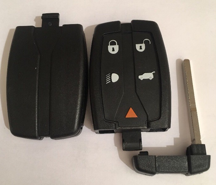 Clé Range Rover vierge 3 boutons pour remplacer votre télécommande usée
