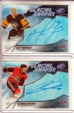 2019-20 Upper Deck Ice Glacial Graphs #GGMM Matt Murray AUTO Pittsburgh Penguins