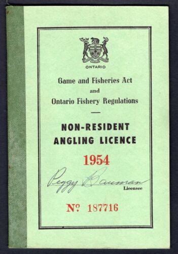 canada-1954-ontario-non-resident-angling-license-fishing-ebay