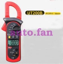 For new clamp ammeter AC and DC clamp universal meter high UT200B #F7