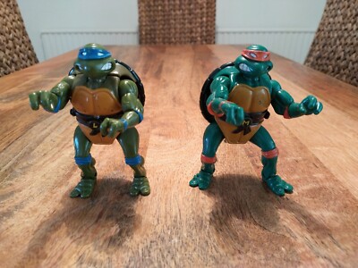 1992 TMNT - Teenage Mutant Ninja Turtles Leonardo Transforming Actionfigur