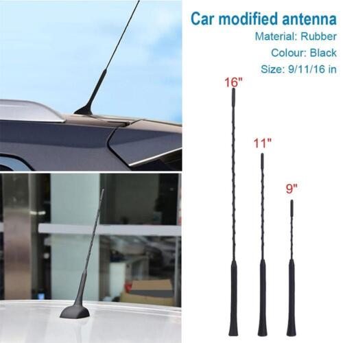 1pc 16" Universal Car Roof Mast Radio FM Signal Aerial New Antenna D9E5 - Afbeelding 1 van 14