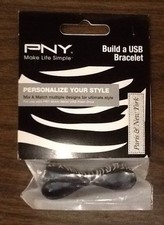 PNY Build a USB Bracelet, Zebra Print  - Build a USB Bracelet NIP