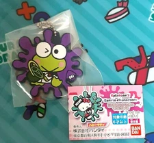 Splatoon 2 x Sanrio Characters Keroppi Rubber Mascot Keychain Limited