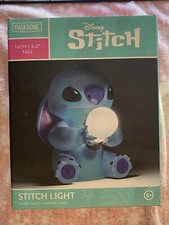 Disney Stitch Lamp By Paladone, 6.2" Tall, Blue, Battery Operated, New In Box