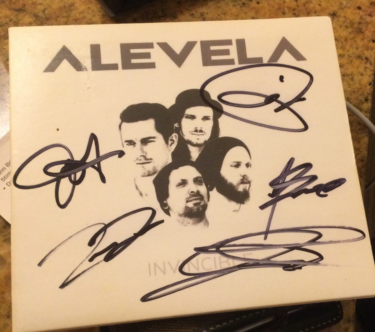 Alevela Invincible CD Autographed Digipak | eBay