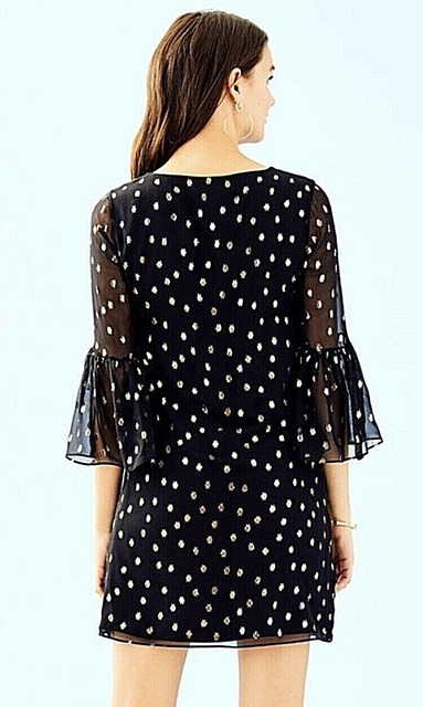 lilly pulitzer caroline silk tunic dress