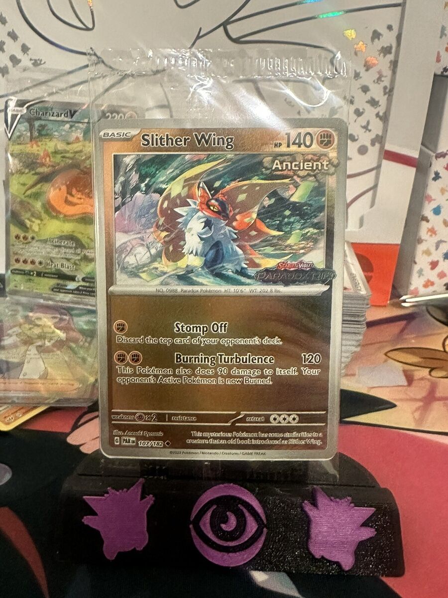 Slither Wing 107/182 Pokemon Paradox Rift Stamped PROMO SEALED From Best  Buy👊💥