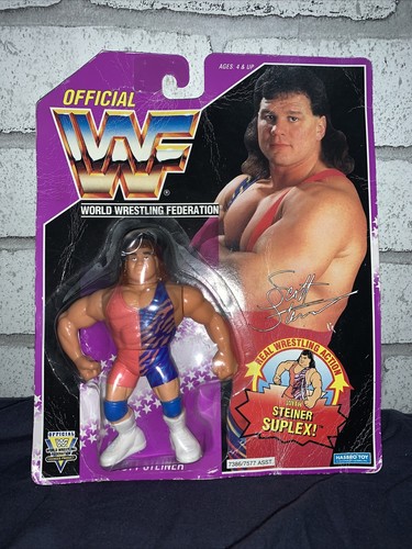 WWF SCOTT STEINER Hasbro MOC NEW SEALED 1994 Serie...