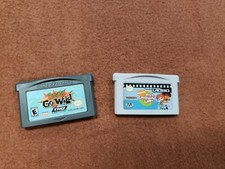 LOT: Rugrats Video: All Grown Up, Vol. 1 Nintendo GameBoy Advance + GO WILD Game