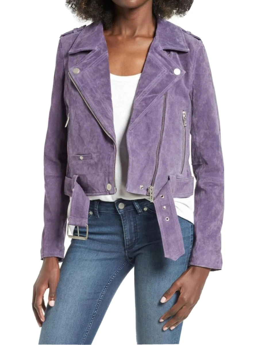 Mauve clearance suede jacket