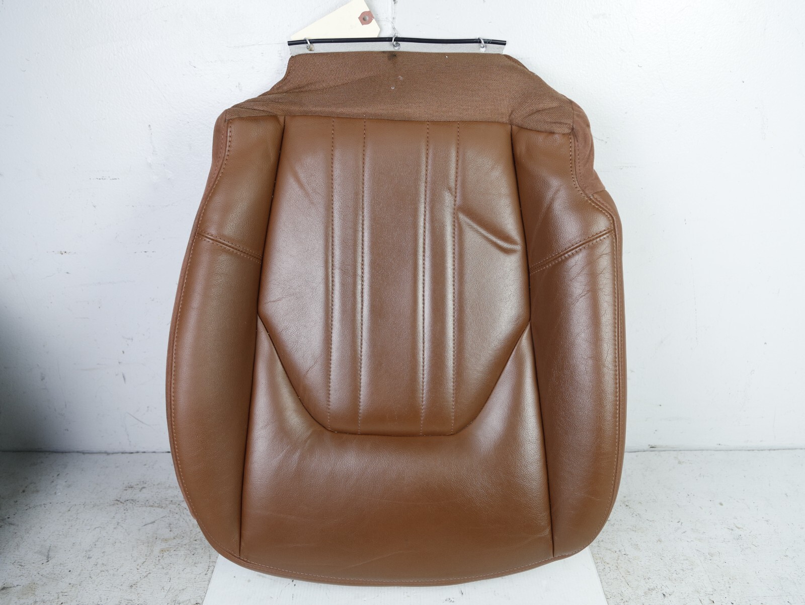14-17 MASERATI GHIBLI FRONT LEFT SEAT BOTTOM LEATHER CUSHION WIRING CUOIO 52K