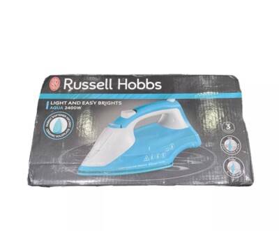 Russell Hobbs 2x langlebigere Bügelsohle Dampfbügeleisen leicht und leicht hell - 26482