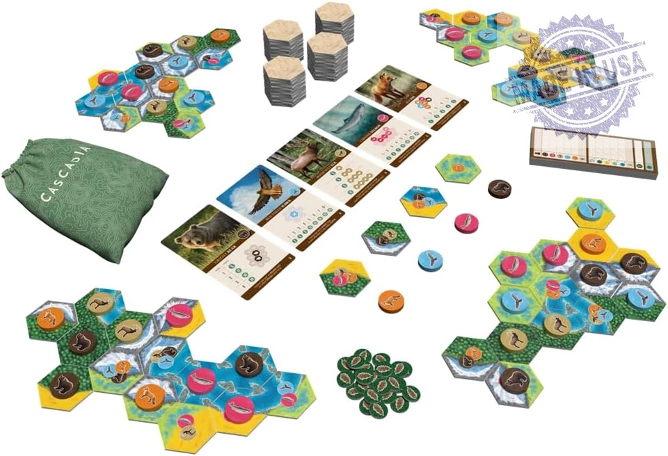 Juego de Mesa Cascadia Nuevo Precintado Foto 3 de 4