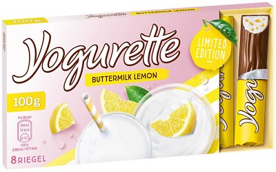 Ferrero Yogurette Buttermilk Lemon - Schokolade Buttermilch Zitrone - 100g