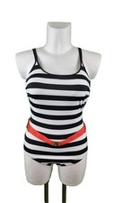 Costume da bagno Opera taglia 36 B - 38 B, C, D -42 B - 44 coppa B nero bianco rosso