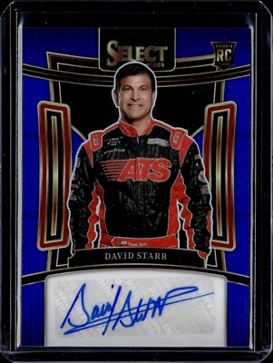 2024 Select Racing David Starr Blue Select RC Rookie Auto 96/99!