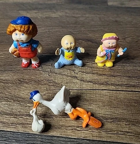 Lot Of 4 Vintage 1980’s Cabbage Patch Kids Babyland Figures