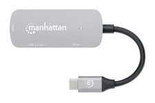 Image of Manhattan Usb-C Dock/Hub Ports X3: Hdmi Usb-A And Usb-C With Power Delivery 100W
