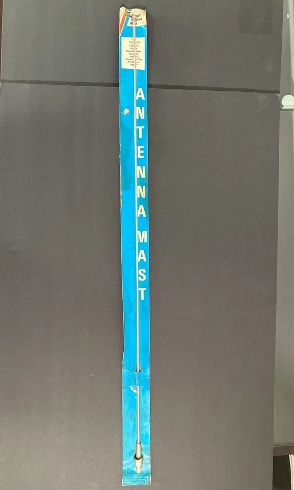 Nuevo de Lote Antiguo Mástil de Antena Pontiac Firebird 1967-69, Chrysler 1968+, Chevrolet 1964-69 Nuevo Foto 2 de 4