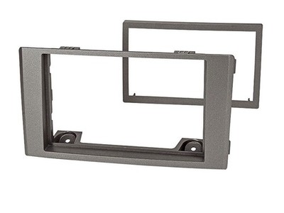 Einbaurahmen Doppel DIN Autoradio für Iveco Daily (2009-) silber