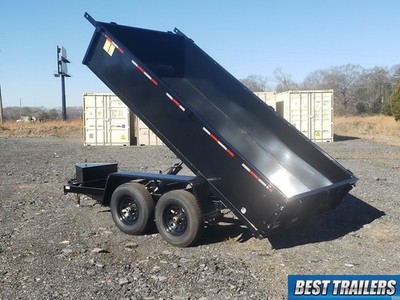 2025 down 2 earth 6 x 12 dump trailer economy landscaping dump farm dumpster