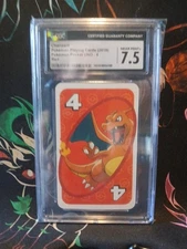 Charizard Pokemon Pocket UNO 2019 (Chinese) - 4 CGC 7.5 NM+
