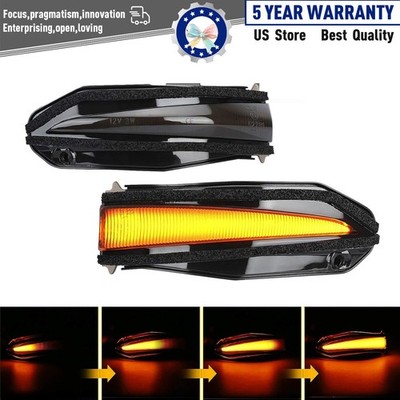 Sequential LED Side Mirror Turn Signal For Toyota 4Runner Highlander RAV4 Noah