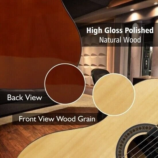 Pyle Junior 30’’ 6-String Classic Guitar w/ Digital Tuner & Accessories PGACLS30 - Image 4 of 4