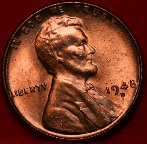 1948-D Lincoln Wheat Cent — photo from another recent sale