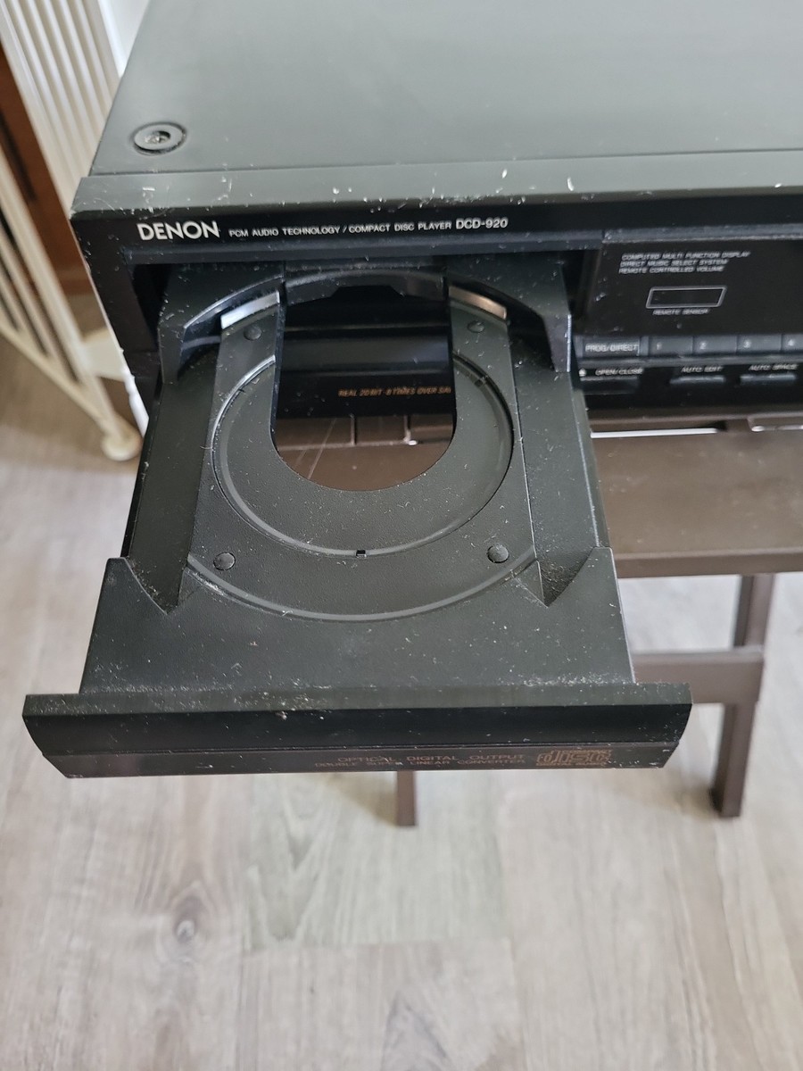 Working Denon DCD-920 CD Player Hi-Fi No Remote Made in Japan