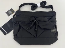 New Porter Force Shoulder Bag, PORTER Yoshida Bag, Black jp bag goods