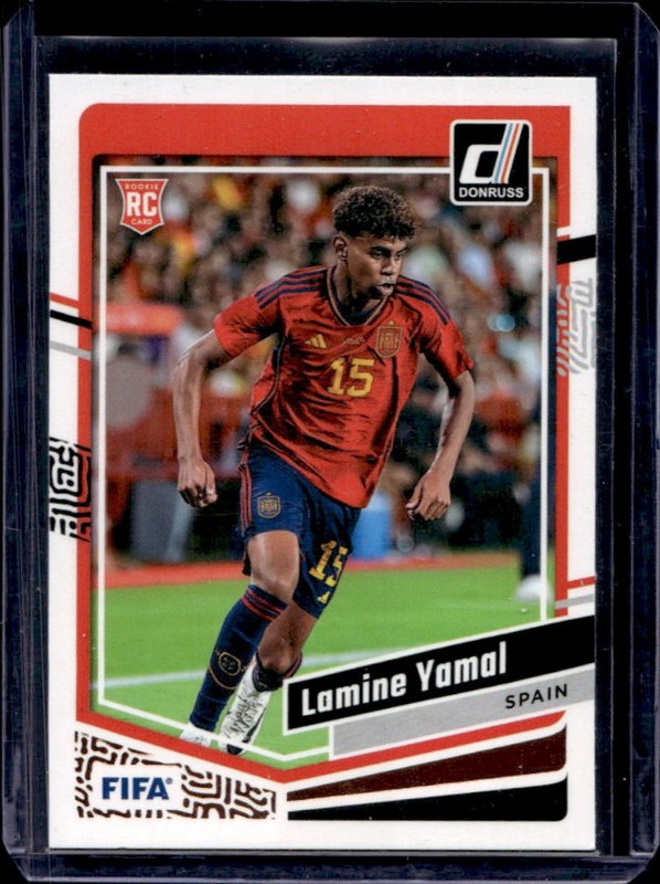 2023-24 Panini Donruss Lamine Yamal RC Rookie #54 Spain