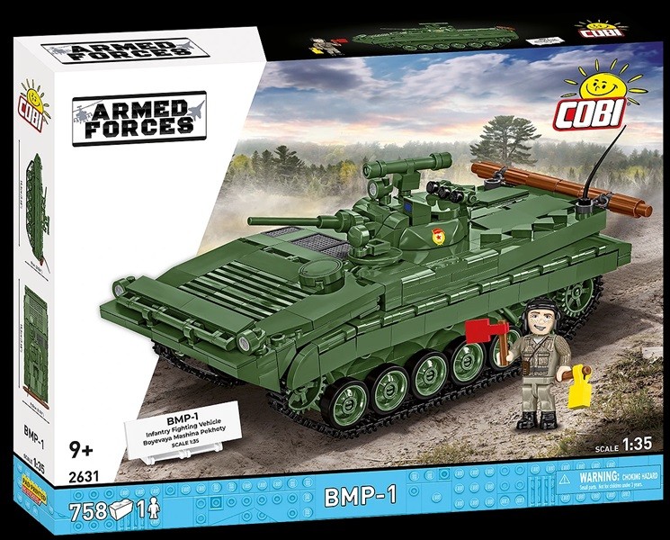 Cobi 2631 - 1/35 - BWP-1 (DDR/RUS) 2IN1 - New