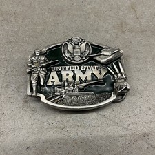 United States Army Belt Buckle Vintage 1987 Made In USA By Siskiyou