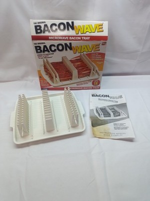 Bacon Wave Microwave Bacon Tray As Seen on TV by Emson