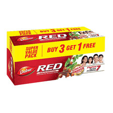 Dabur Red Paste, (Buy 3 Get 1 Free) - 150 gm ...