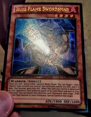 Yu-Gi-Oh! Ultimate Rare Style Blue Flame Swordsman