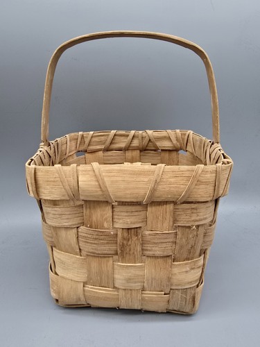Vintage Ozark White Oak Basket Maudie Owens Rare - Picture 2 of 7
