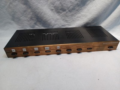 SpeakerCraft S8dc 8 Zone Multi-Room Speaker Selector Splitter Combiner Tester