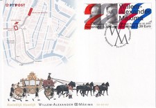 SA26c Netherlands 2002 Wedding of Willem Alexander & Maxima Zorreguieta FDC