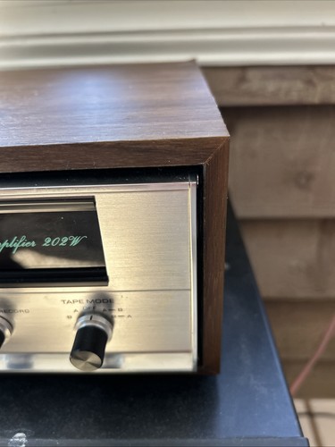 Pioneer SR-202W Reverberation Amplifier Stereo Reverb Amp LED Upgrade Serviced! - Picture 4 of 21